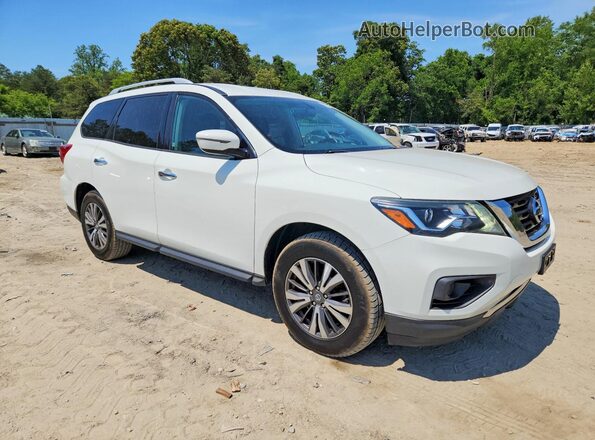5N1DR2MM3HC691997 2017 NISSAN PATHFINDER Белый Передняя правая четверть