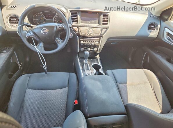 5N1DR2MM3HC691997 2017 NISSAN PATHFINDER Белый Вид панели приборов