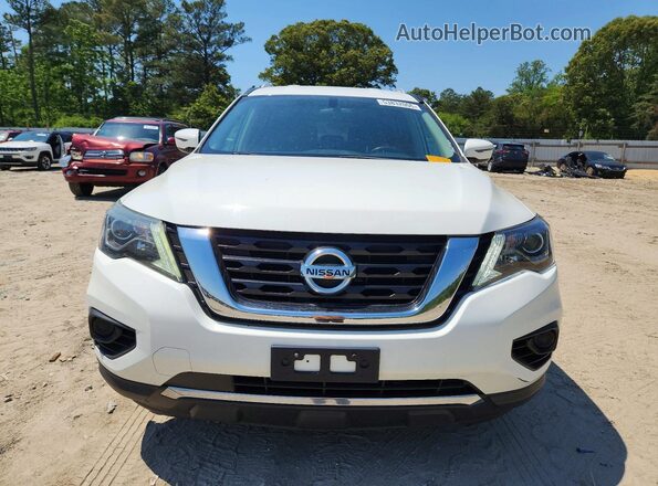5N1DR2MM3HC691997 2017 NISSAN PATHFINDER Белый Вид спереди