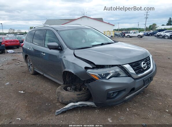 5N1DR2MM3JC610910 2018 NISSAN PATHFINDER Серый Передняя правая четверть