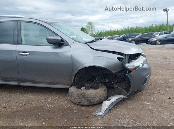 5N1DR2MM3JC610910 2018 NISSAN PATHFINDER Серый Вид спереди