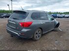 2018 Nissan Pathfinder Sl Серый vin: 5N1DR2MM3JC610910