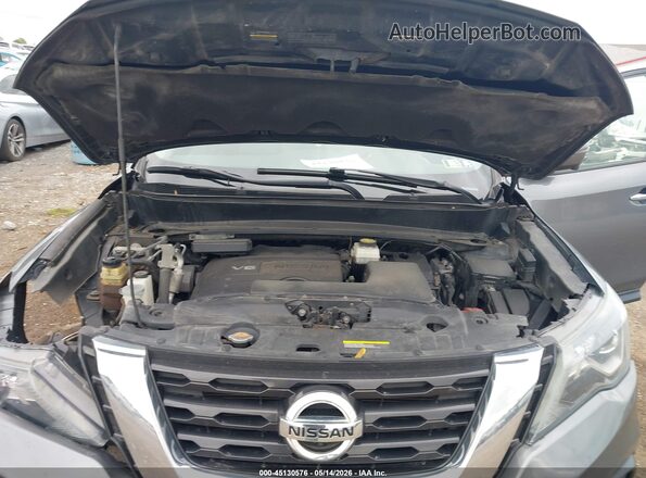 5N1DR2MM3JC610910 2018 NISSAN PATHFINDER Серый Вид сзади