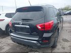 2018 Nissan Pathfinder Platinum Черный vin: 5N1DR2MM3JC651537