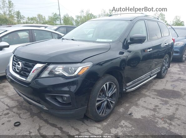 5N1DR2MM3JC651537 2018 NISSAN PATHFINDER Черный Передняя левая четверть