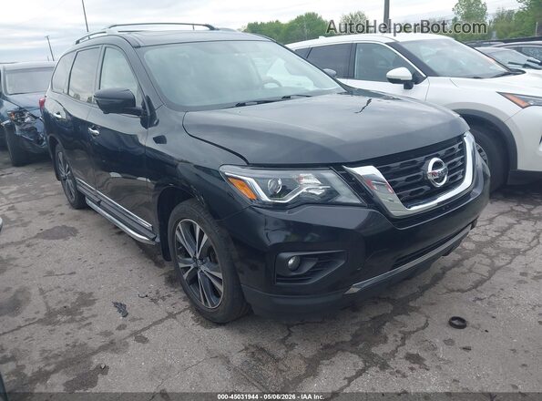 5N1DR2MM3JC651537 2018 NISSAN PATHFINDER Черный Передняя правая четверть