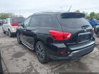 2018 Nissan Pathfinder Platinum Черный vin: 5N1DR2MM3JC651537