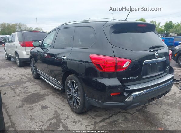 5N1DR2MM3JC651537 2018 NISSAN PATHFINDER Черный Задняя левая четверть
