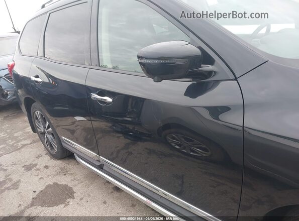 5N1DR2MM3JC651537 2018 NISSAN PATHFINDER Черный Вид задней части салона