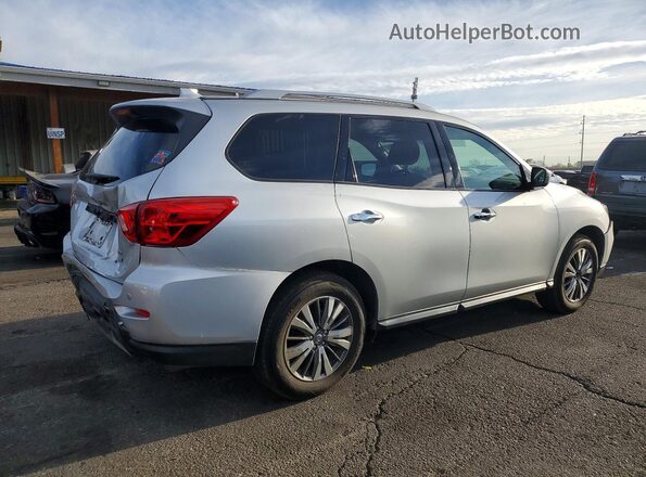 5N1DR2MM3KC597111 2019 NISSAN PATHFINDER Silver Задня права чверть