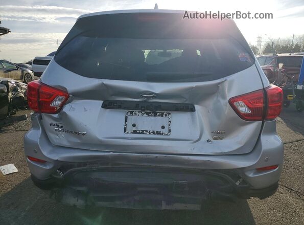 5N1DR2MM3KC597111 2019 NISSAN PATHFINDER Silver Вид ззаду