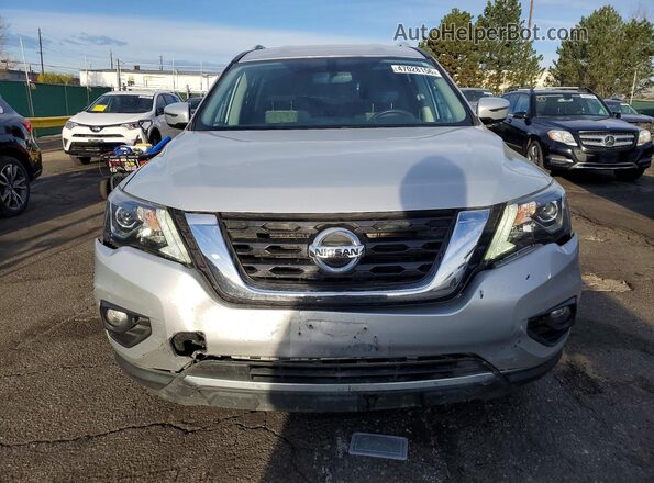 5N1DR2MM3KC597111 2019 NISSAN PATHFINDER Silver Вид спереду
