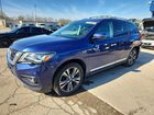 2017 Nissan Pathfinder Platinum Blue vin: 5N1DR2MM4HC620565