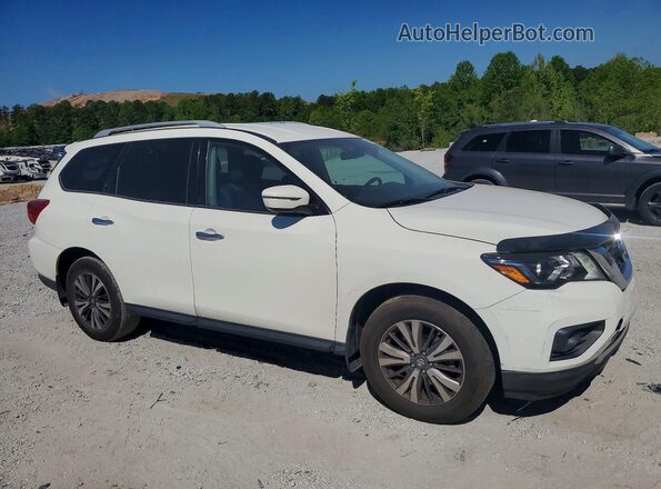 5N1DR2MM4HC661245 2017 NISSAN PATHFINDER White Delantero derecho