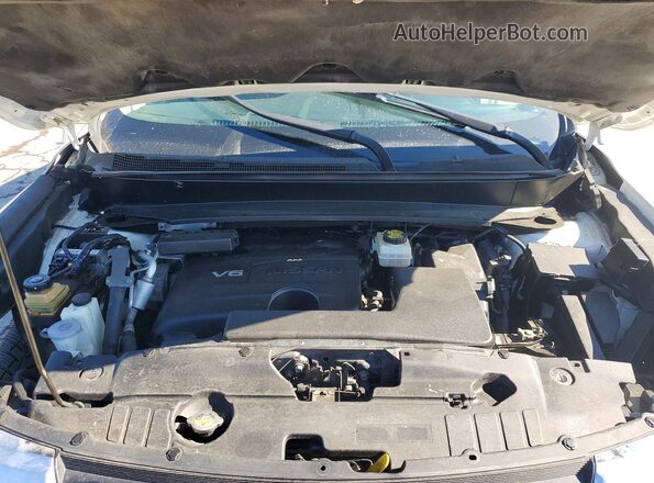 5N1DR2MM4HC690308 2017 NISSAN PATHFINDER White Vista del compartimento del motor