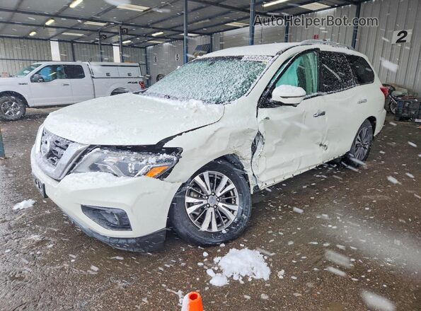 5N1DR2MM4JC611998 2018 NISSAN PATHFINDER White წინა მარცხენა ხედი სამი მეოთხედიდან