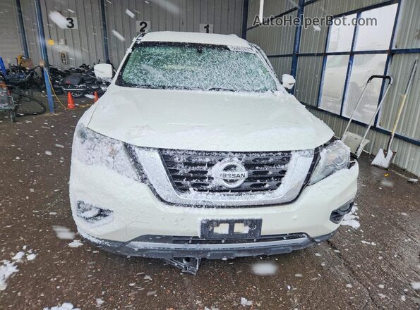 5N1DR2MM4JC611998 2018 NISSAN PATHFINDER White წინა ხედი