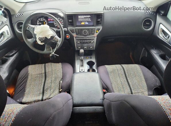 5N1DR2MM4JC611998 2018 NISSAN PATHFINDER White წინა პანელის ხედი