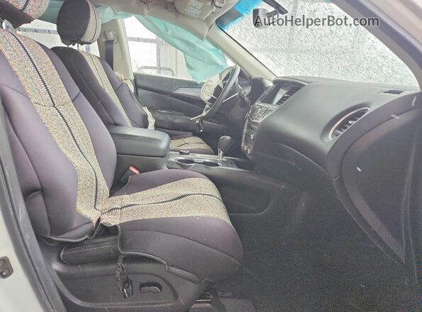 5N1DR2MM4JC611998 2018 NISSAN PATHFINDER White წინა სალონის ხედი