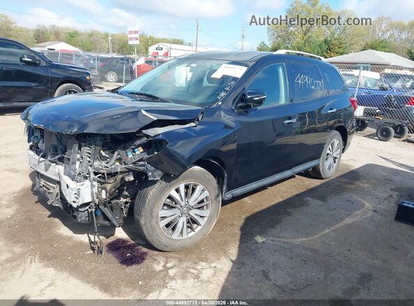 5N1DR2MM4JC626064 2018 NISSAN PATHFINDER Черный Передняя левая четверть