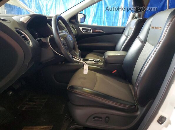 5N1DR2MM4KC614417 2019 NISSAN PATHFINDER White Widok wnętrza z przodu