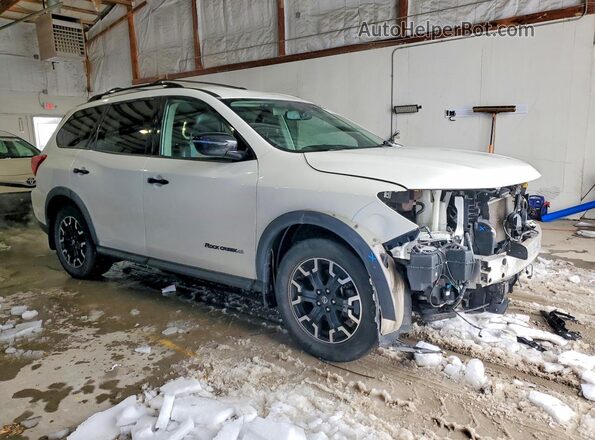 5N1DR2MM4KC614417 2019 NISSAN PATHFINDER White Przód prawy