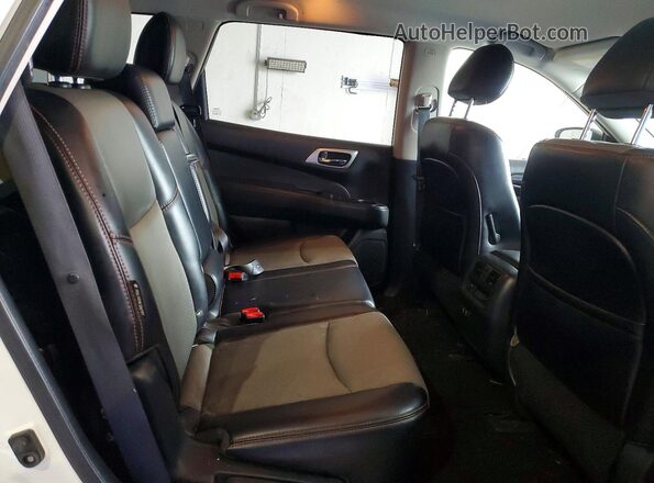 5N1DR2MM4KC614417 2019 NISSAN PATHFINDER White Widok wnętrza z tyłu