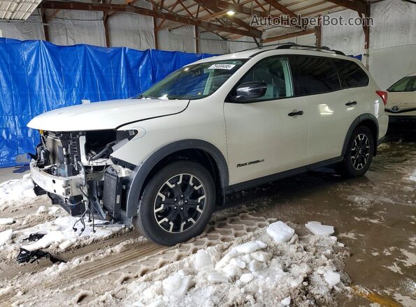 5N1DR2MM4KC614417 2019 NISSAN PATHFINDER White Przód lewy