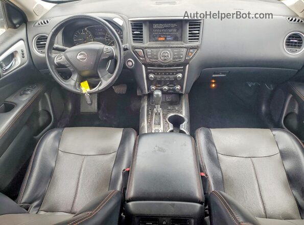5N1DR2MM4KC633615 2019 NISSAN PATHFINDER Угольный Вид панели приборов