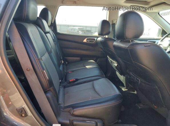 5N1DR2MM4KC633615 2019 NISSAN PATHFINDER Угольный Вид задней части салона