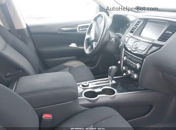 5N1DR2MM5HC637973 2017 NISSAN PATHFINDER Red წინა სალონის ხედი
