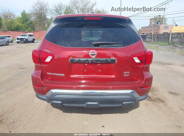 5N1DR2MM5HC637973 2017 NISSAN PATHFINDER Red 