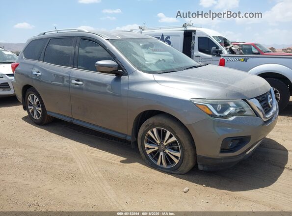 5N1DR2MM5HC641814 2017 NISSAN PATHFINDER Серый Передняя правая четверть
