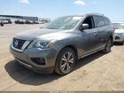 2017 Nissan Pathfinder S Серый vin: 5N1DR2MM5HC641814