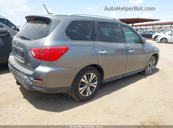 5N1DR2MM5HC641814 2017 NISSAN PATHFINDER Серый Задняя правая четверть