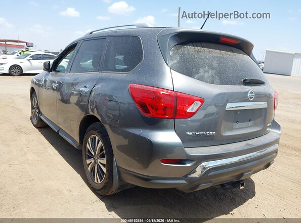 5N1DR2MM5HC641814 2017 NISSAN PATHFINDER Серый Задняя левая четверть