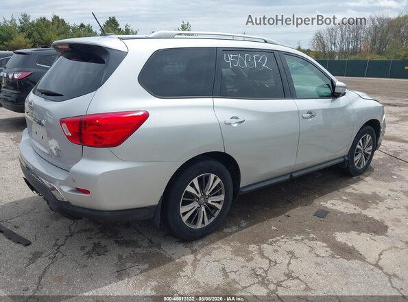 5N1DR2MM5JC604638 2018 NISSAN PATHFINDER Серебряный Задняя правая четверть
