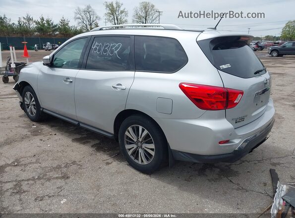 5N1DR2MM5JC604638 2018 NISSAN PATHFINDER Серебряный Задняя левая четверть