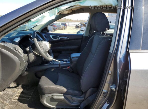 5N1DR2MM5JC651507 2018 NISSAN PATHFINDER Gray Widok wnętrza z przodu