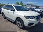 2018 Nissan Pathfinder Sl White vin: 5N1DR2MM5JC654553