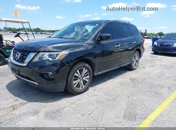5N1DR2MM5JC663284 2018 NISSAN PATHFINDER Black Front left