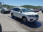 2018 Nissan Pathfinder S White vin: 5N1DR2MM5JC678108