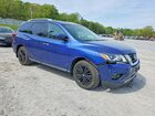 2019 Nissan Pathfinder Sl Blue vin: 5N1DR2MM5KC591746