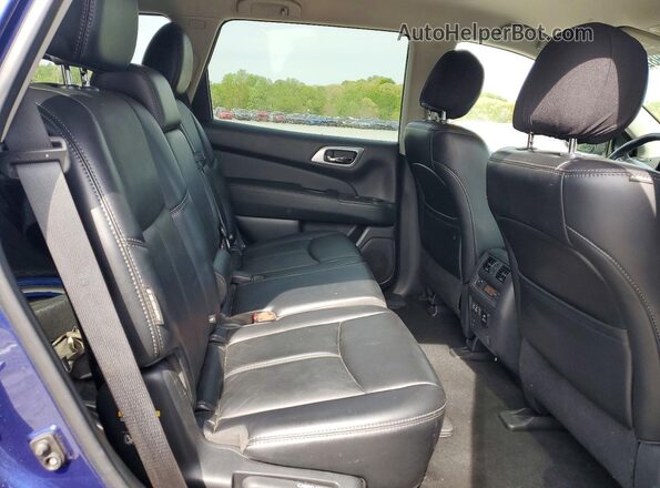 5N1DR2MM5KC591746 2019 NISSAN PATHFINDER Blue Вид задньої частини салону