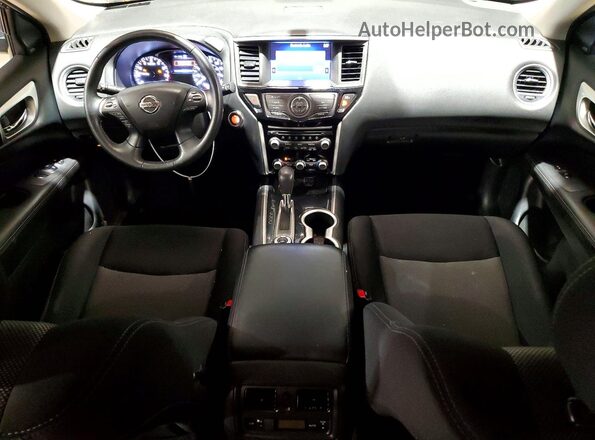5N1DR2MM5KC621666 2019 NISSAN PATHFINDER Black Widok deski rozdzielczej
