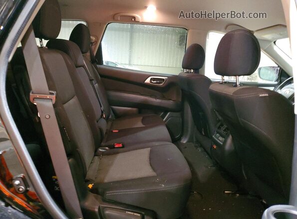 5N1DR2MM5KC621666 2019 NISSAN PATHFINDER Black Widok wnętrza z tyłu