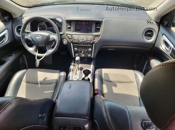 5N1DR2MM5KC632702 2019 NISSAN PATHFINDER Gray Widok deski rozdzielczej