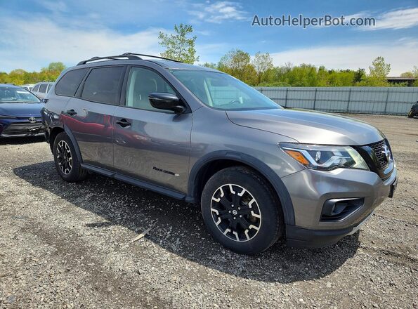 5N1DR2MM5KC632702 2019 NISSAN PATHFINDER Gray Przód prawy