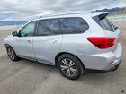 2017 Nissan Pathfinder Sv Silver vin: 5N1DR2MM6HC619174