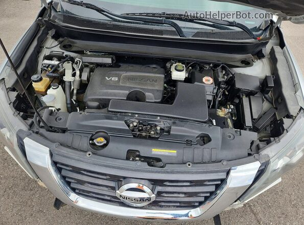 5N1DR2MM6HC619174 2017 NISSAN PATHFINDER Silver Widok komory silnika